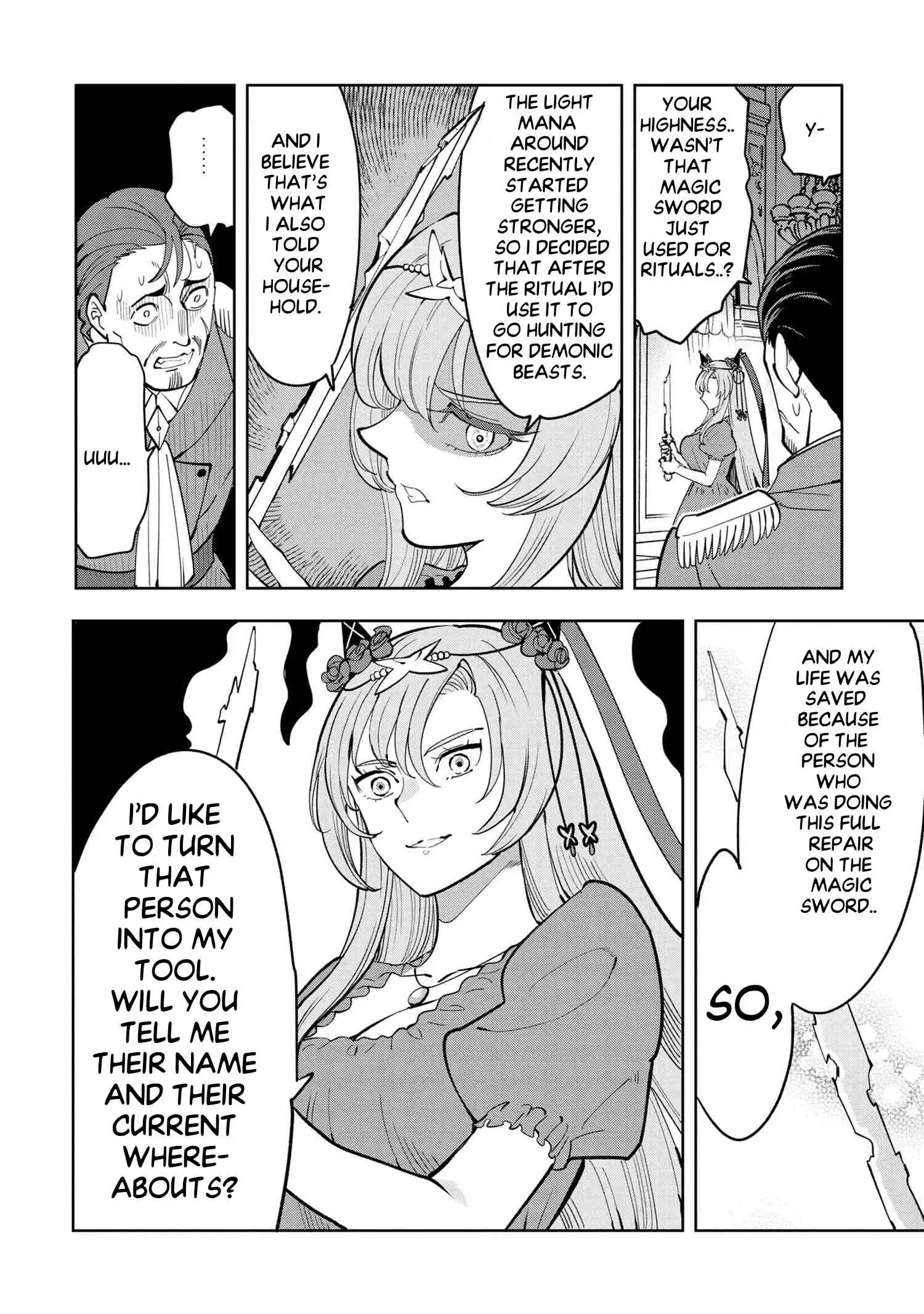 Souzou Renkinjutsushi wa Jiyuu wo Ouka suru: Kokyou wo Tsuihou saretara, Maou no Ohizamoto de Chouzetsu Kouka no Magic Item Tsukuri-houdai ni Narimashita Chapter 6.2 5